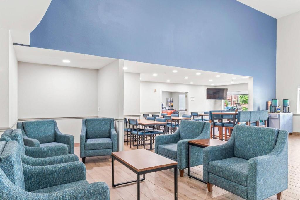 Lobby seating area